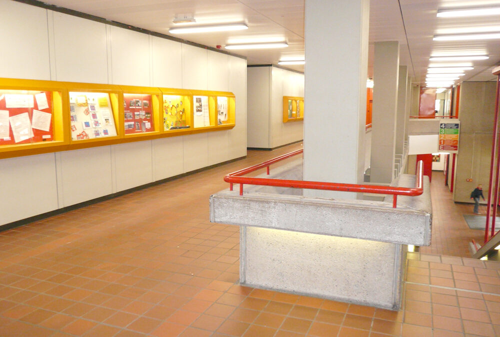 RWB Essen – Rundgang Gebäude – Galerie in der 1. Etage
