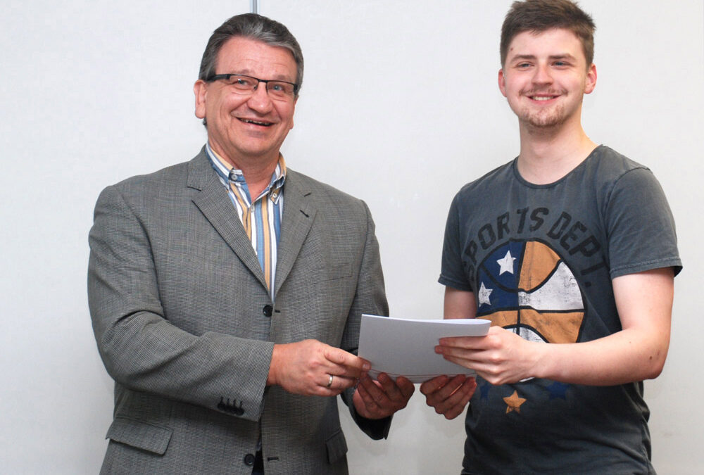 Franjo Görgen (l) und Dustin Dudda (r)