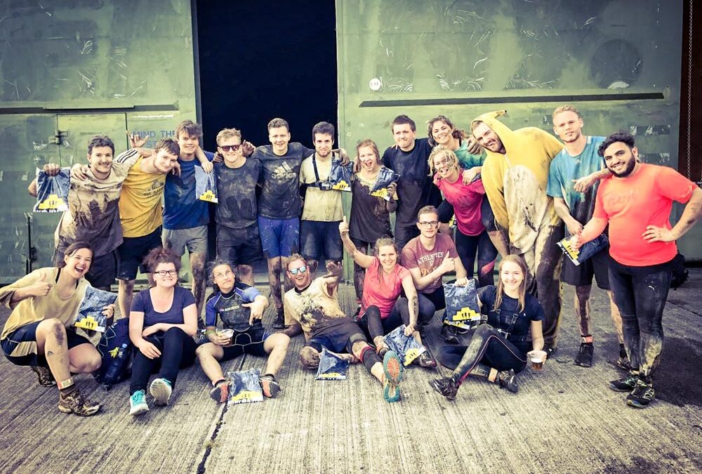 RWB Essen – Mud Masters in Weeze – Gruppenfoto nach dem Hindernislauf