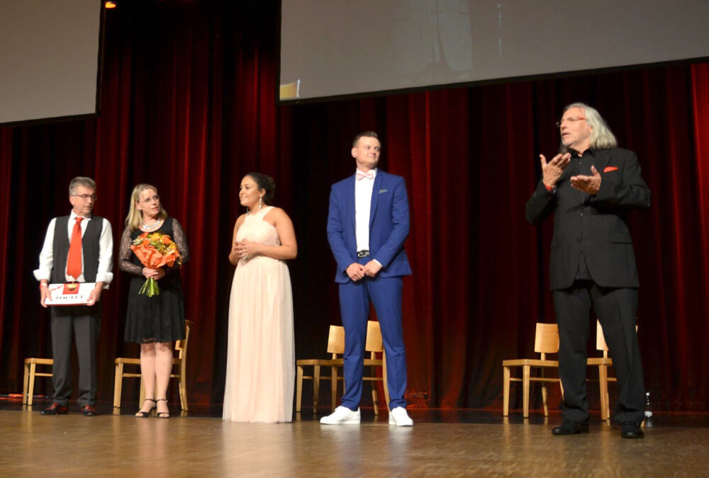 RWB Essen – Abiturfeier 2017 –  Das Moderatoren-Team