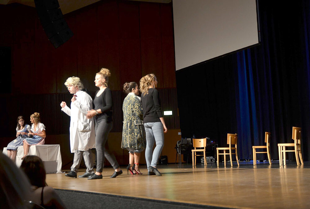 RWB Essen – Abiturfeier 2017 – Persiflage von Hubert Burghardt auf Goethes „Faust“