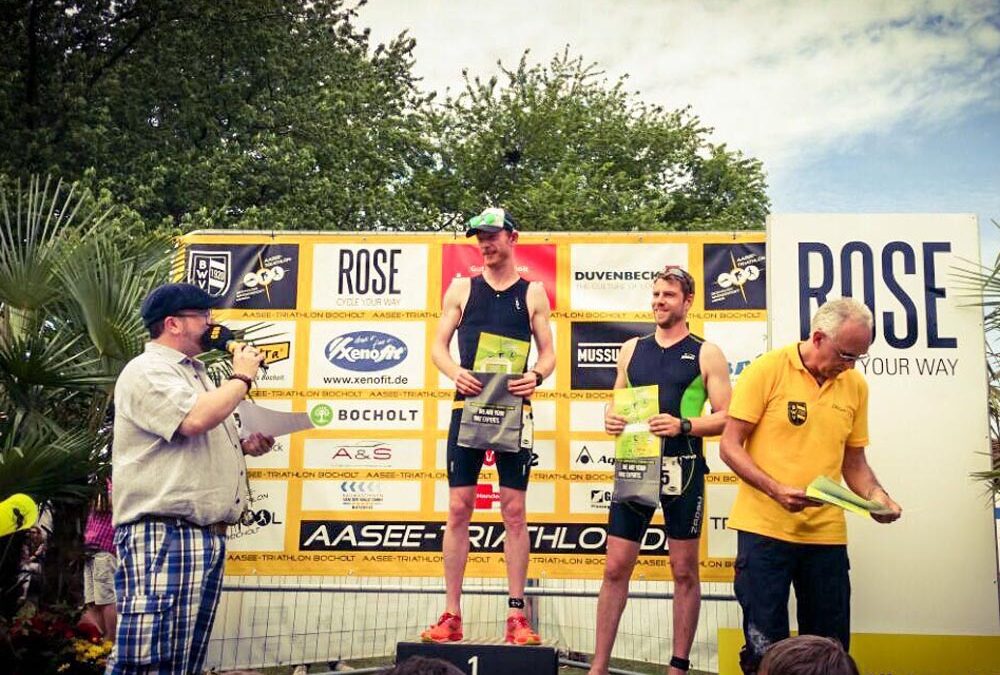 RWB Essen – Triathlon AG – Volksdistanz am Aasee in Bocholt – Siegerehrung
