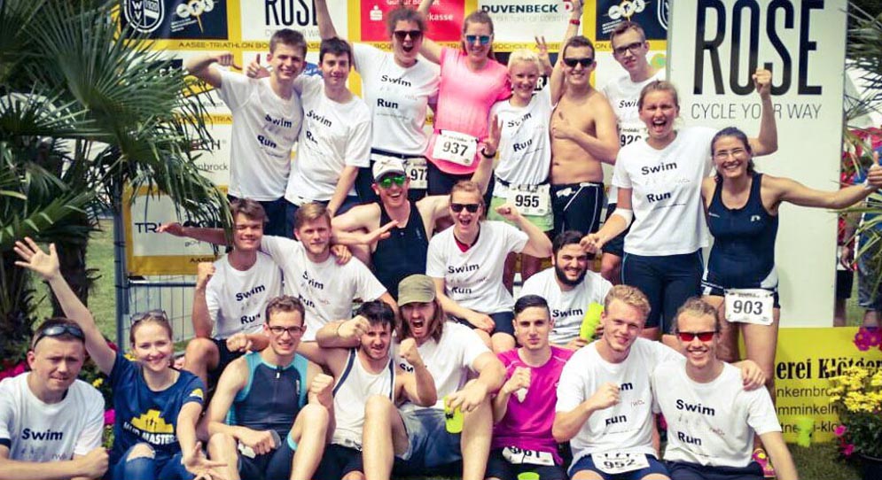 RWB Essen – Triathlon AG – Volksdistanz am Aasee in Bocholt – Beitragsbild