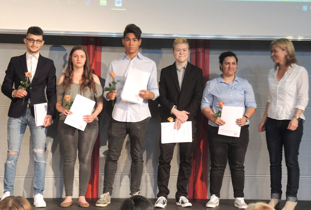 RWB Essen – Abschlussfeier Berufsfachschule 2017 – Klasse 1B161