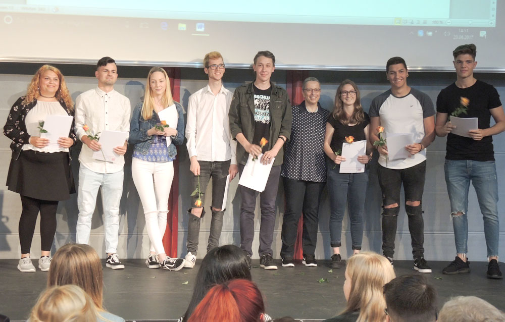 RWB Essen – Abschlussfeier Berufsfachschule 2017 – Klassen 2B261 und 2B262