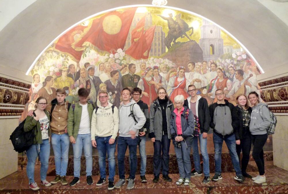 RWB Essen – Studienfahrt nach Russland – Metrostation in Moskau