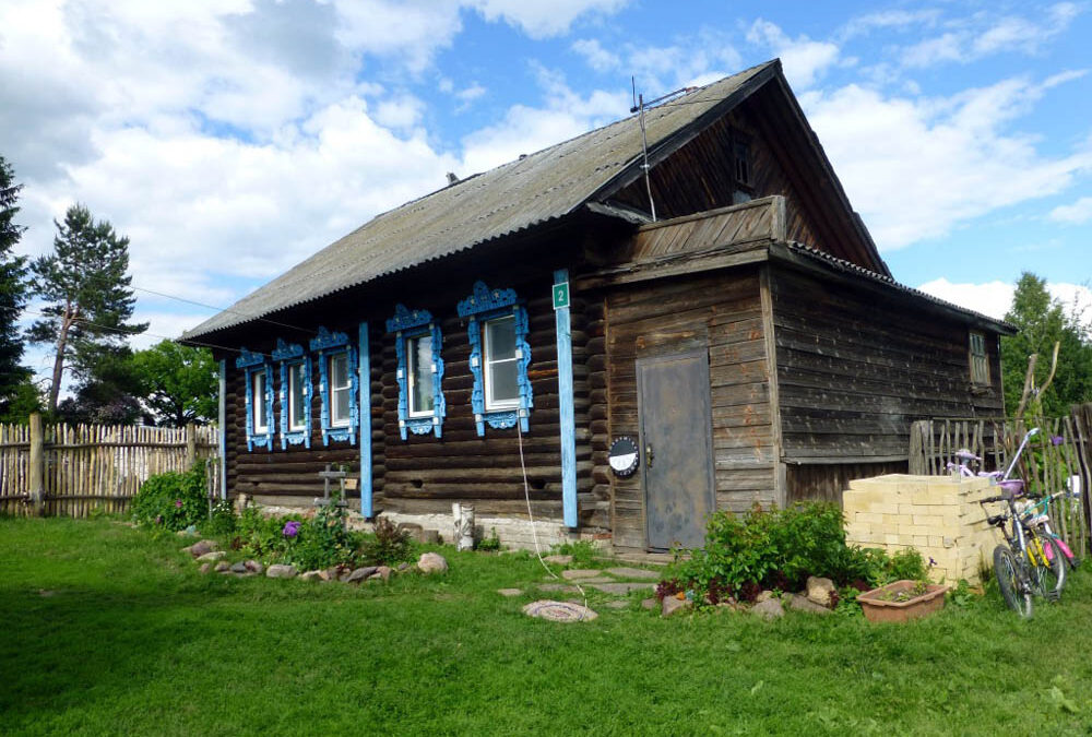 RWB Essen – Studienfahrt nach Russland –  Besuch eines Bauerndorfs