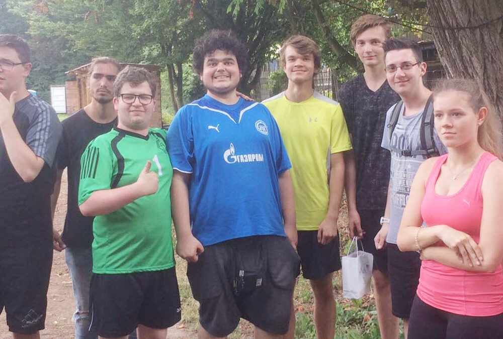 RWB Essen – Baseballturnier 2017 – Gruppenfoto der Teilnehmerinnen und Teilnehmer