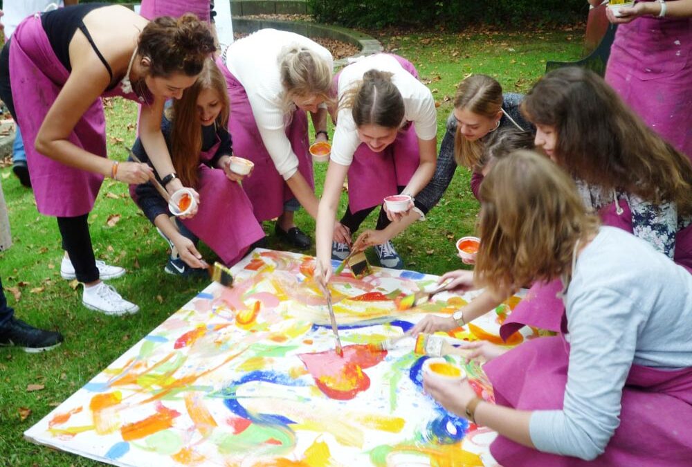 RWB Essen – Besuch aus Russland – Die gemeinsame Kunstaktion