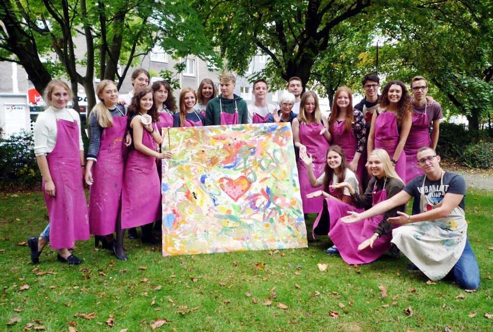 RWB Essen – Besuch aus Russland – Die gemeinsame Kunstaktion