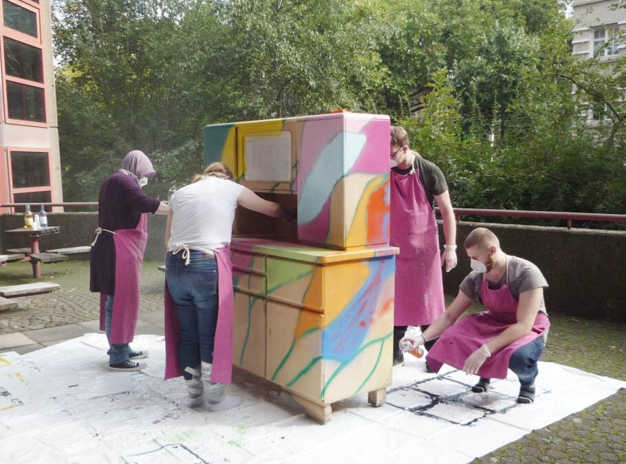 RWB Essen – Graffiti-Projekt 2017 – Aktion