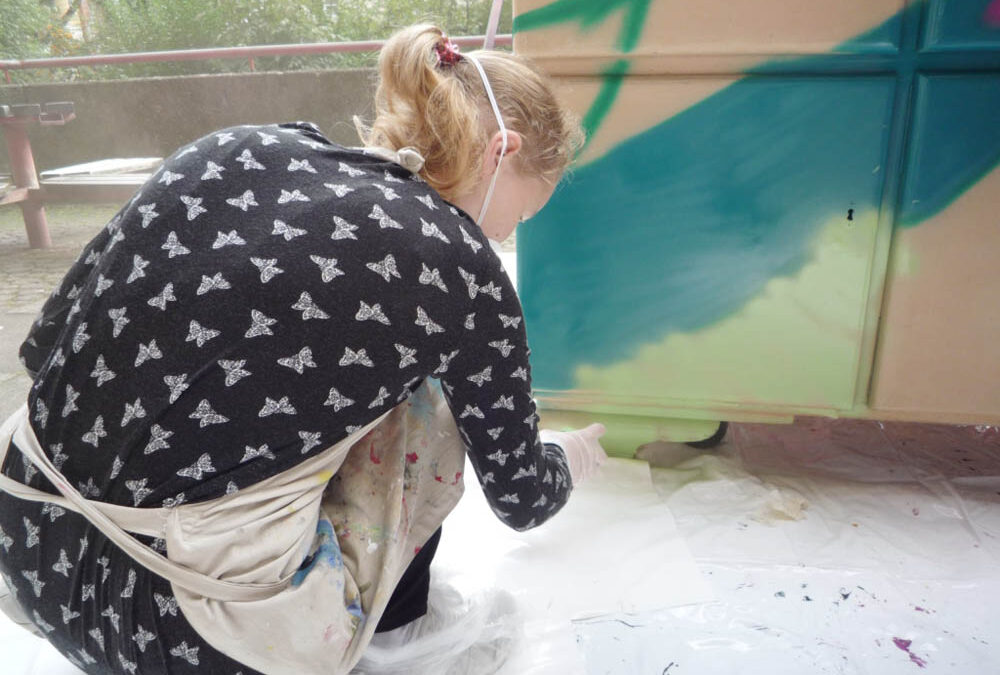 RWB Essen – Graffiti-Projekt 2017 – Aktion