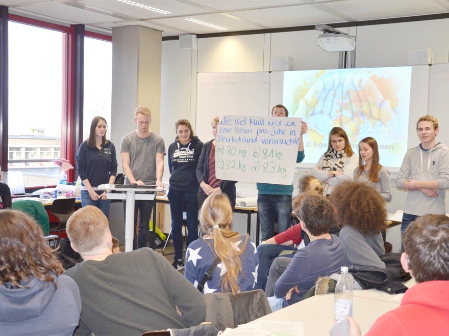 RWB Essen – Gl-Projekttag der 13er – Präsentation als Quiz