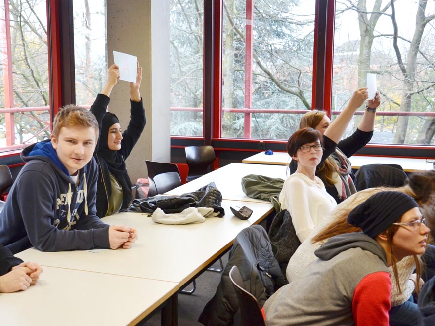 RWB Essen – Gl-Projekttag der 13er – Quiz-Teilnehmerinnen und Teilnehmer