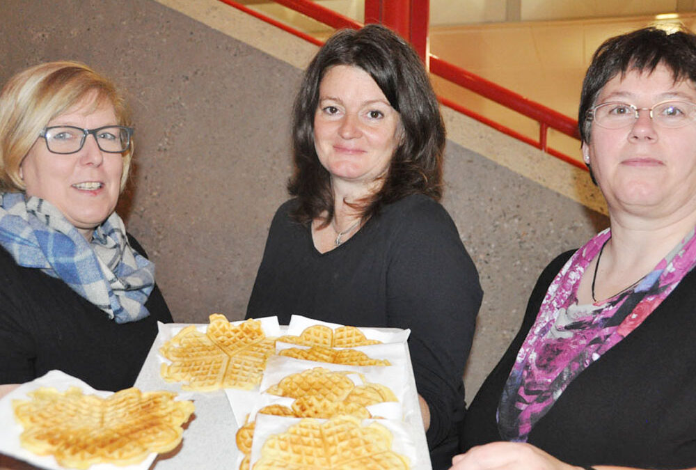 RWB Essen – Weihnachtsmarkt 2017 – Waffelverkauf