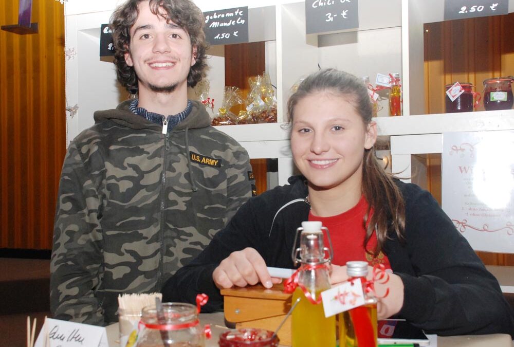 RWB Essen – Weihnachtsmarkt 2017 – Verkaufsstand für Süßes und Saures