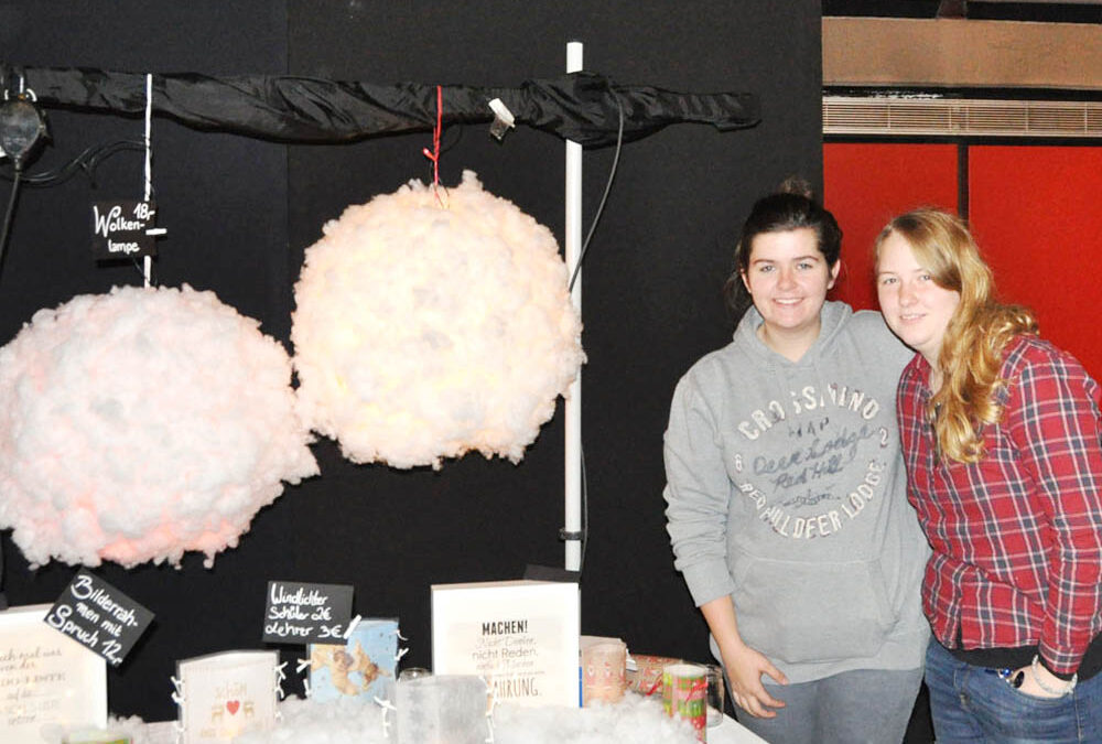 RWB Essen – Weihnachtsmarkt 2017 – Verkaufsstand für Lichtobjekte