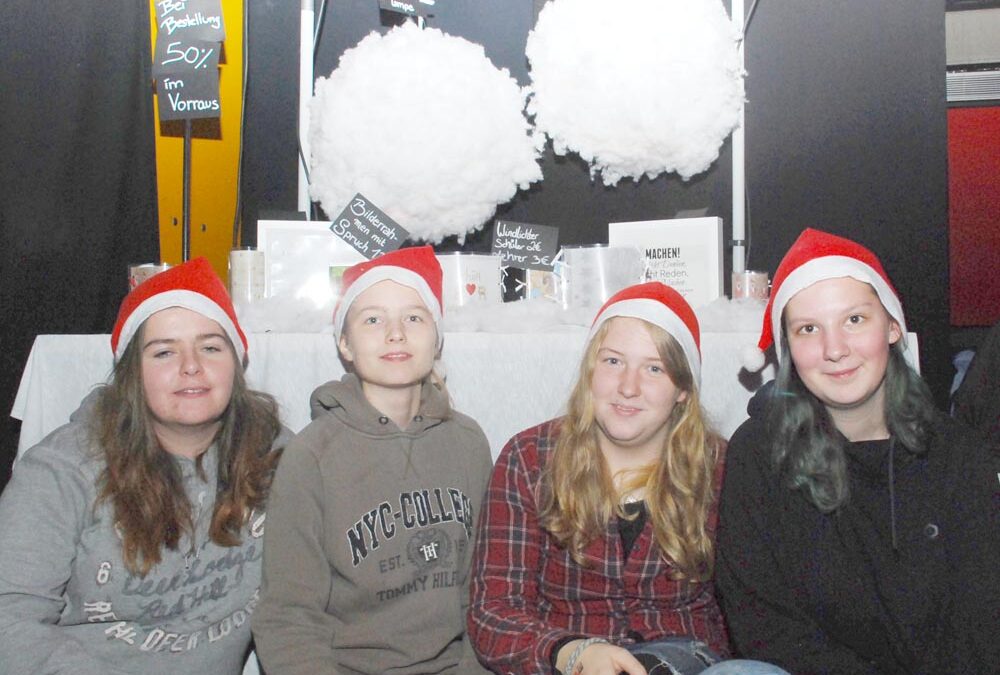 RWB Essen – Weihnachtsmarkt 2017 – Verkaufsstand für Lichtobjekte