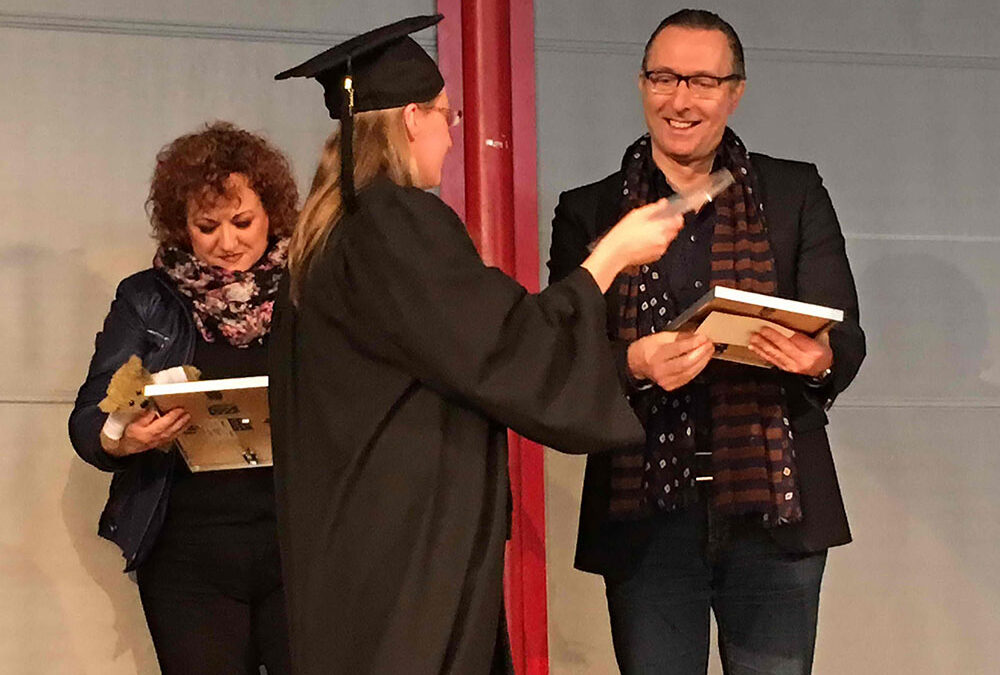 RWB Essen – Verabschiedung der staatlich geprüften Betriebswirte aus der Virtuellen Fachschule – Dank an die Lehrkräfte