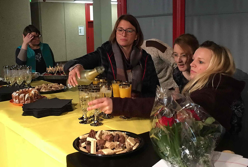 RWB Essen – Verabschiedung der staatlich geprüften Betriebswirte aus der Virtuellen Fachschule – Bewirtung und Buffet