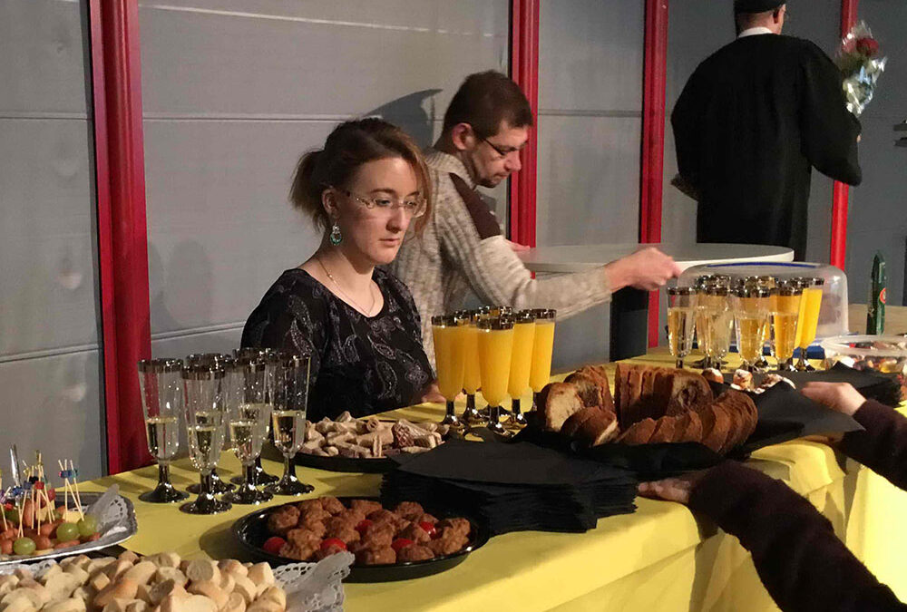 RWB Essen – Verabschiedung der staatlich geprüften Betriebswirte aus der Virtuellen Fachschule – Bewirtung und Buffet