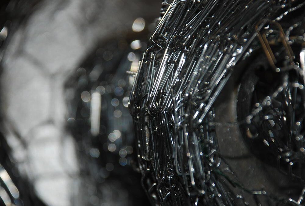 RWB Essen – Ausstellung im RWB – Wer designed das krummste Ding – Detailaufnahme eines Kunstobjekts