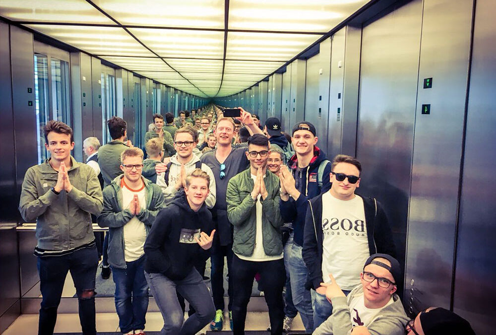 RWB Essen – Deutsche Basketball-Schulmeisterschaften in Berlin 2018 – Besuch der Reichstagskuppel
