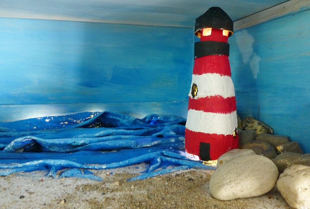 RWB Essen – Kunstprojekt „Alles Theater“ –  Bühnenbild „Das Meer“