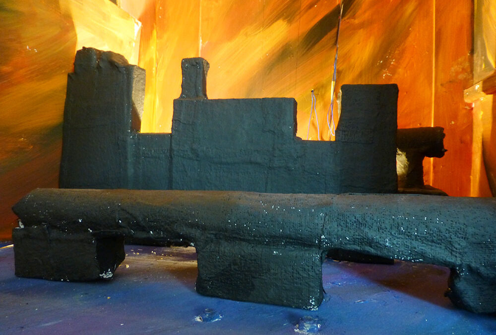 RWB Essen – Kunstprojekt „Alles Theater“ – Bühnenbild „Frankfurt“