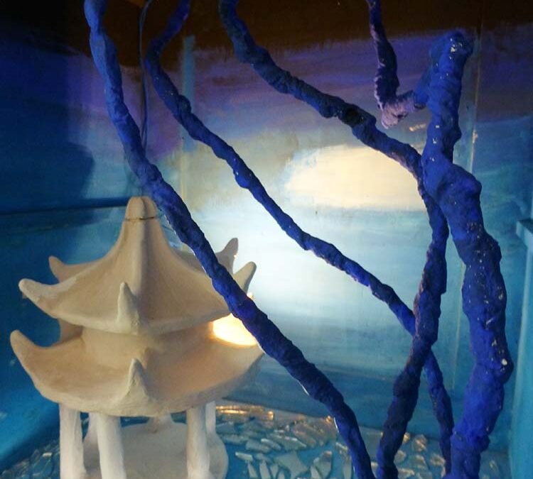 RWB Essen – Kunstprojekt „Alles Theater“ –  Bühnenbild „Ein Ort der Ruhe in Japan“