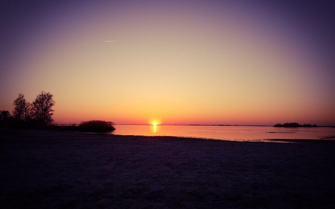 RWB Essen – Surfwoche in Makkum 2018 – Sonnenuntergang am Meer