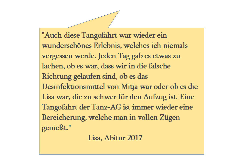 RWB Essen – Tanz AG in Berlin 2018