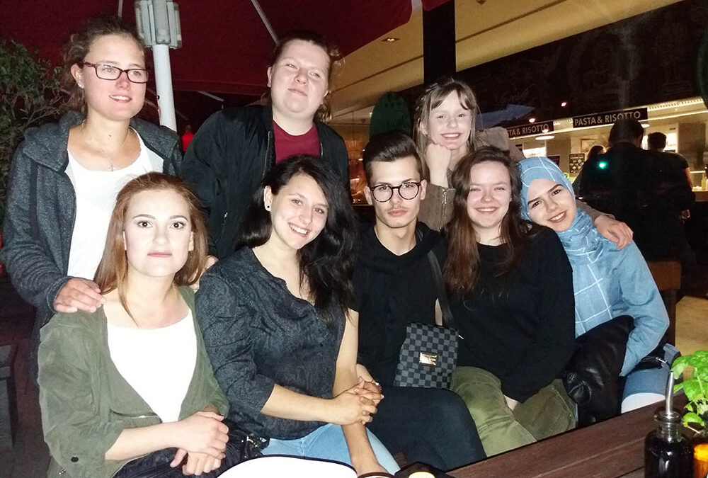 RWB Essen – Studienfahrt nach Augsburg – Gruppenfoto beim Abschlussabend