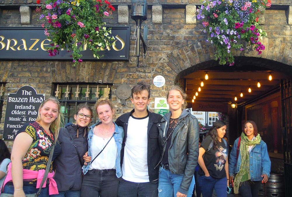 RWB Essen – Studienfahrt nach Dublin –  Besuch des Pubs Brazen Head