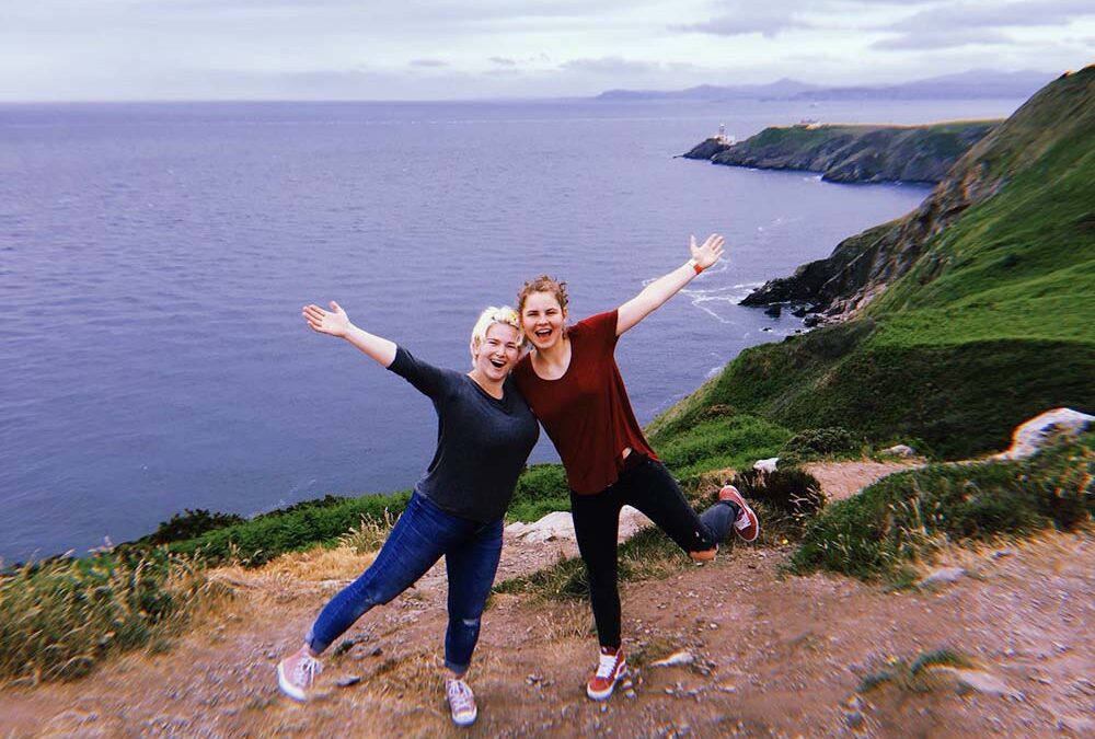RWB Essen – Studienfahrt nach Dublin –  Besuch der Halbinsel Howth Head