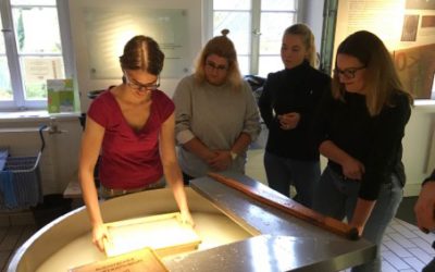 Besuch des Papiermuseums