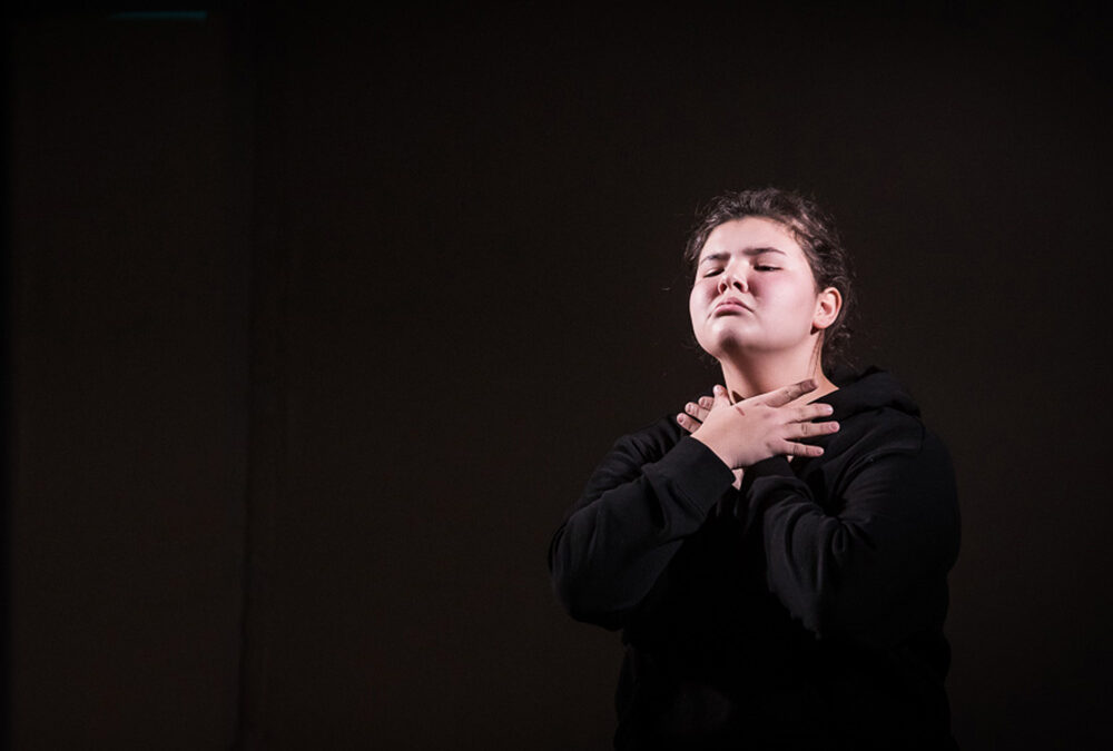 RWB Essen – Deaf slam 5 – Teilnehmerin am Deaf Slam 5