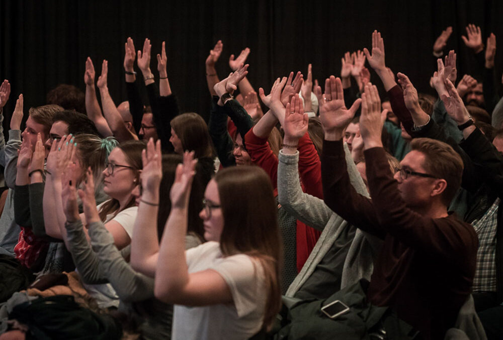 RWB Essen – Deaf slam 5 – Applaus des Publikums