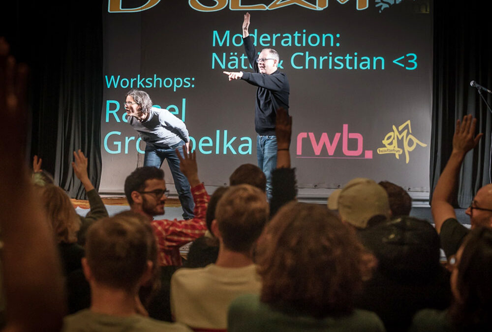 RWB Essen – Deaf slam 5 – Das Moderatoren-Team