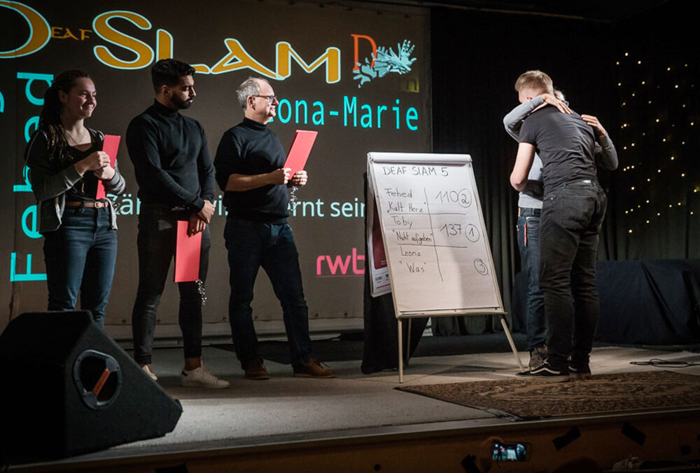 RWB Essen – Deaf slam 5 – Preisvergabe