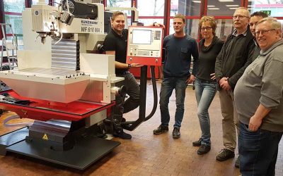 Neue CNC-Fräsmaschine