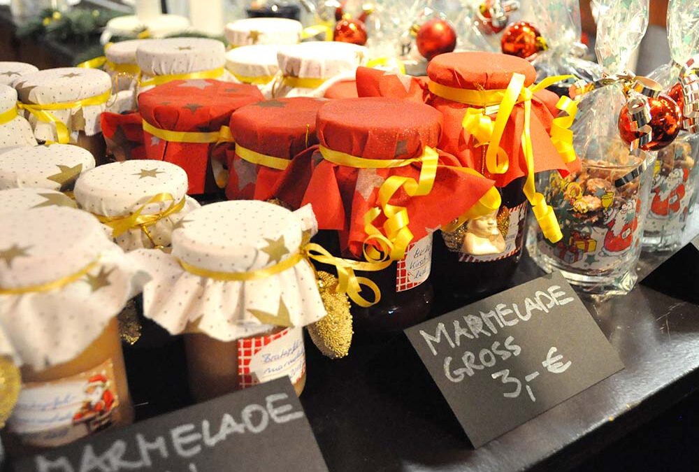 RWB Essen – Weihnachtsmarkt 2018 – Verkauf von Marmeladen