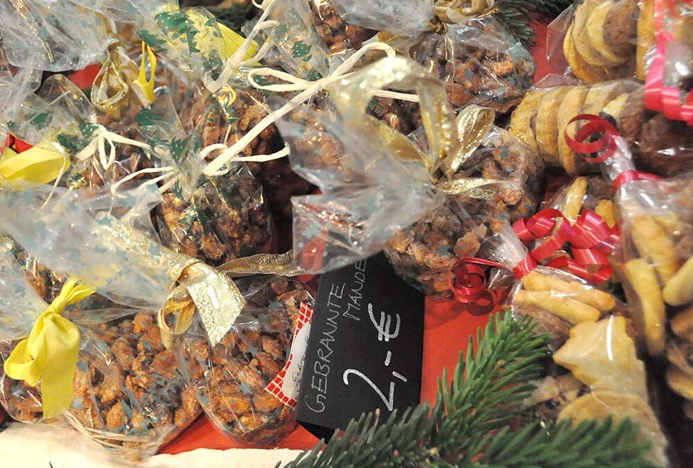RWB Essen – Weihnachtsmarkt 2018 – Verkauf von Plätzchen, Mandeln und Pralinen