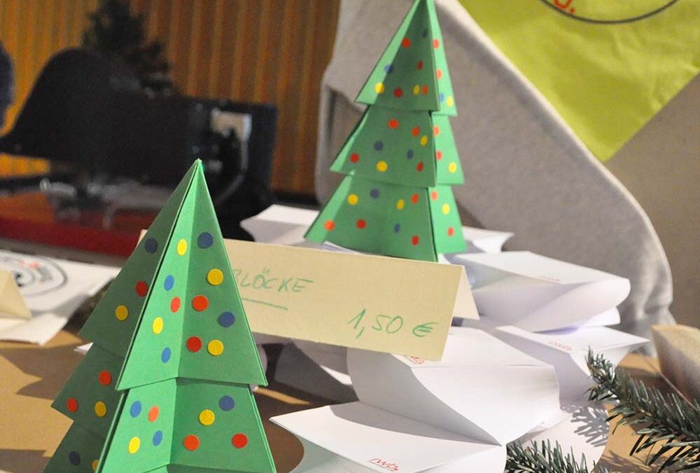 RWB Essen – Weihnachtsmarkt 2018 – Verkauf von Karten, Blöcken, Büchern und vielem mehr