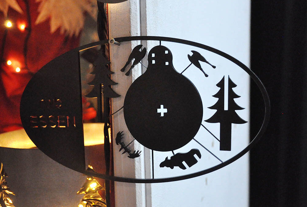 RWB Essen – Weihnachtsmarkt 2018 – Verkauf von weihnachtlichen Objekten aus Metall