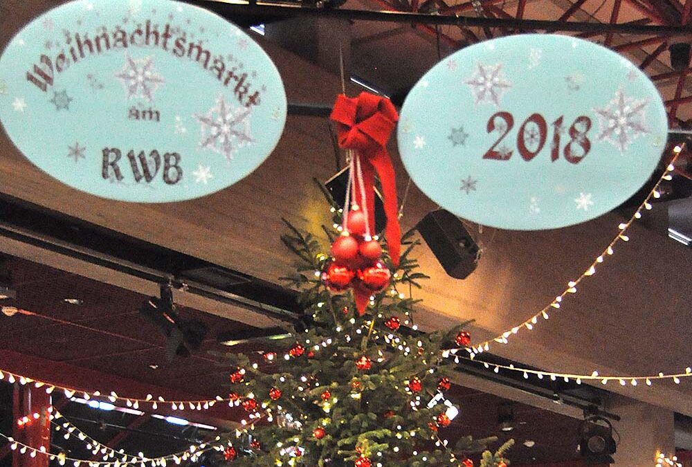RWB Essen – Weihnachtsmarkt 2018 – Eingang zum Weihnachtsmarkt im PZ