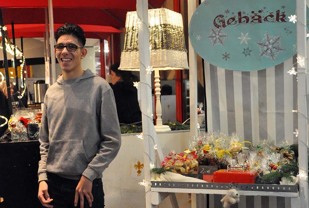RWB Essen – Weihnachtsmarkt 2018 – Verkauf von Plätzchen, Mandeln und Pralinen
