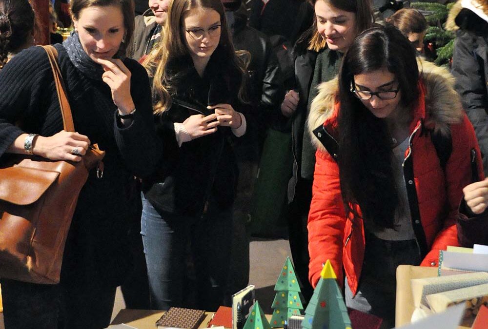 RWB Essen – Weihnachtsmarkt 2018 – Verkauf von Karten, Blöcken, Büchern und vielem mehr