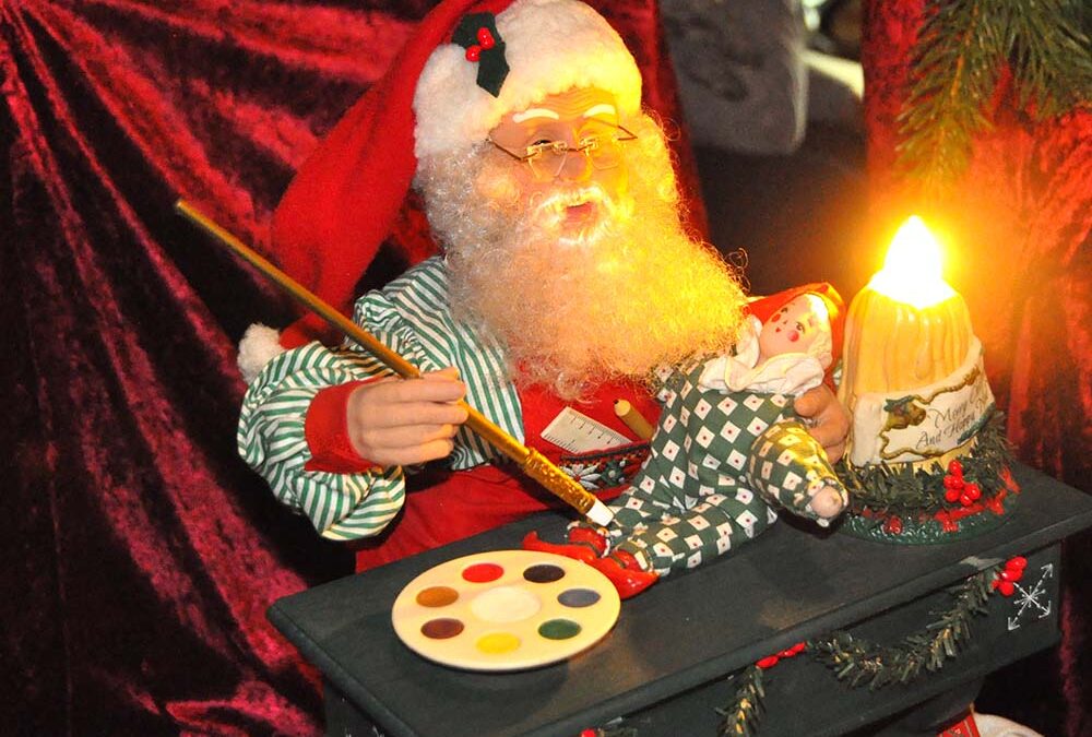 RWB Essen – Weihnachtsmarkt 2018 – Der Weihnachtsmann ist auch dabei.