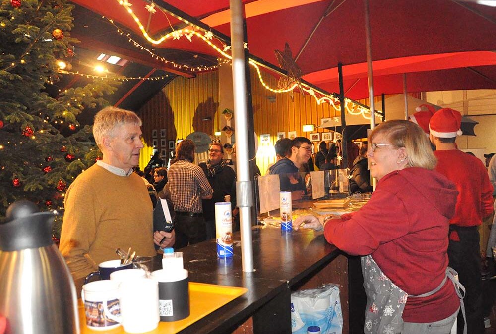 RWB Essen – Weihnachtsmarkt 2018 – Verkauf von Kaffee, Kakao, Waffeln und vielem mehr